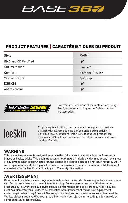 Neck Guard with Iceskin liner